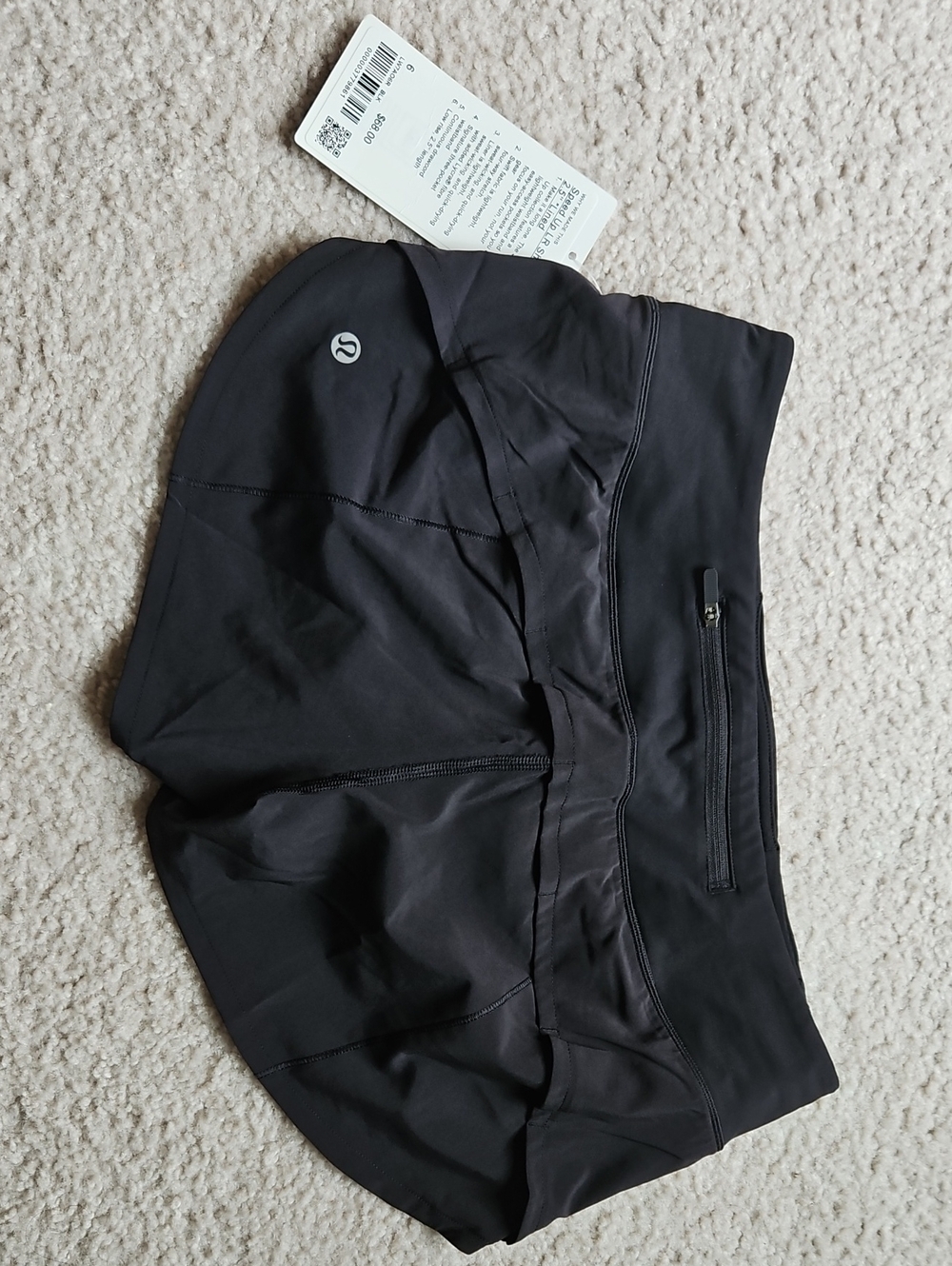 Women's Speed Up LR short 2.5" Lined NWT